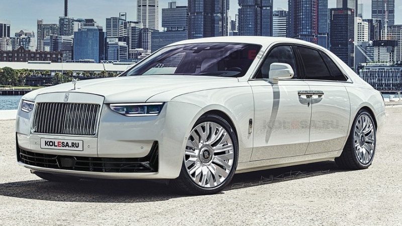 Обновлённый Rolls-Royce Ghost: первые изображения