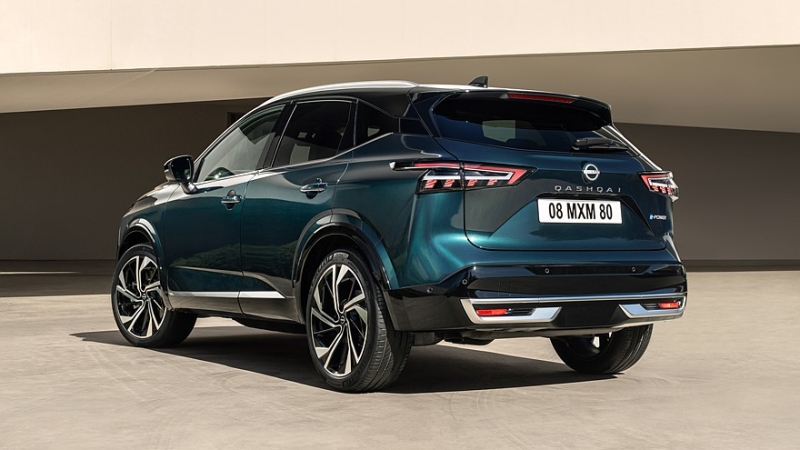 Nissan Qashqai первым получил гибридную систему e-Power нового поколения
