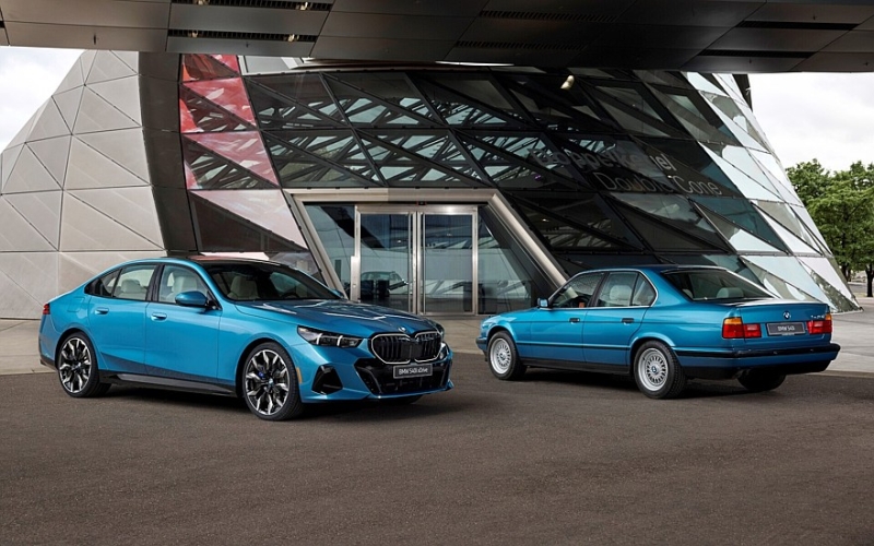 В память о былой изящности: BMW посвятила спецверсию новой «пятёрки» поколению E34