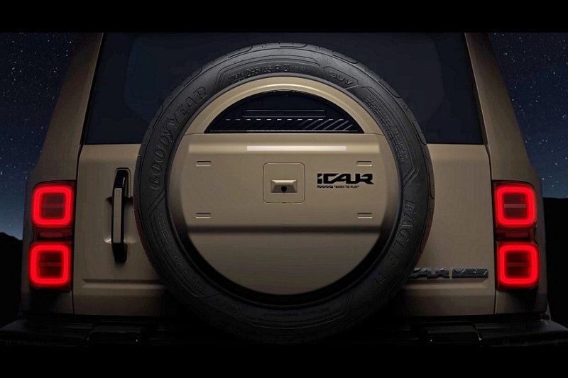 Chery представила брутальный кроссовер iCAUR V27, его привезут в Россию