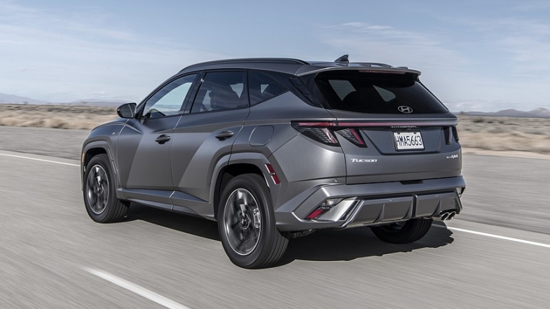 Hyundai может выпустить «заряженный» гибридный кроссовер Tucson N