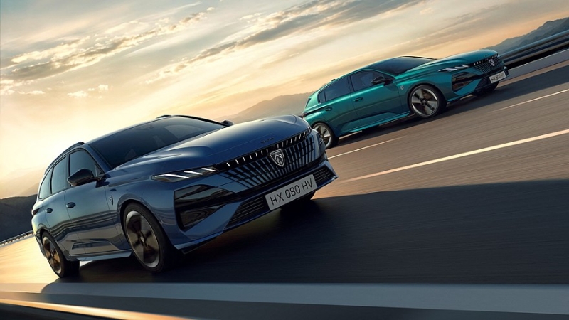 Обновлённый Peugeot 308: двухэтажные фары без подтёков и технические доработки