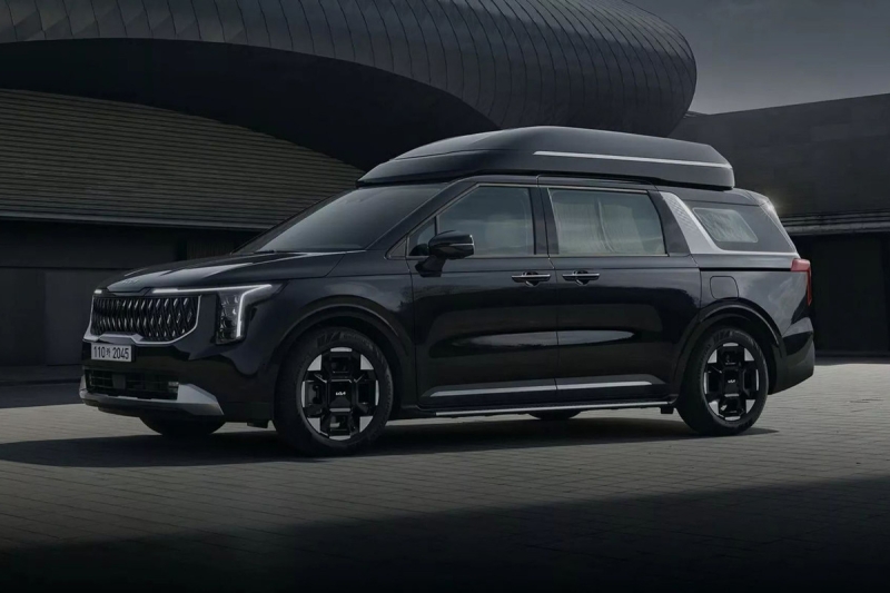 Kia обновила роскошный минивэн Carnival Hi Limousine, цены известны