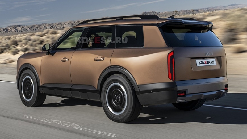 Kia Telluride следующего поколения: новые изображения