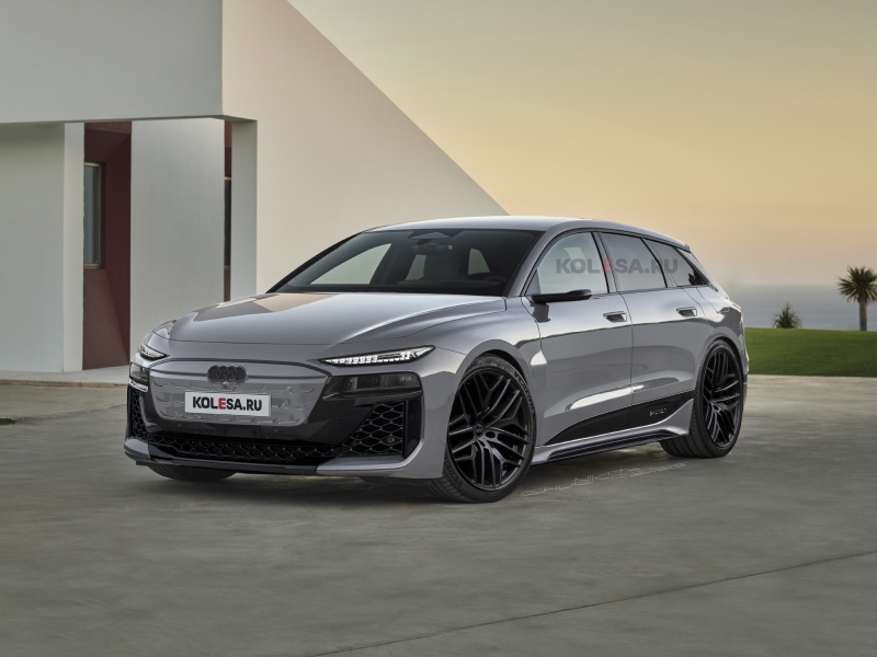 Новый Audi RS6 Avant e-tron: первые изображения