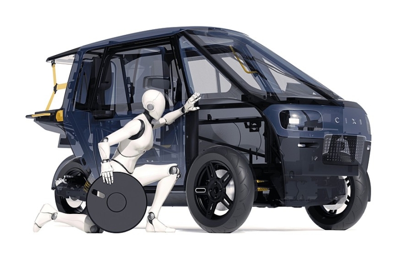 Педальный гибрид Cixi Vigoz: лютые крены и максимальная скорость 120 км/ч