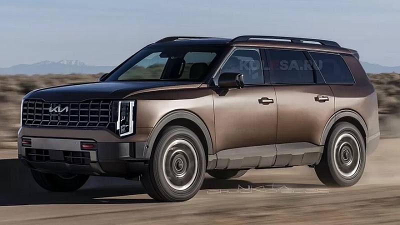 Анонсирован большой кроссовер Kia Telluride нового поколения