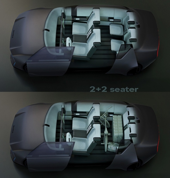 Дизайнеры Skoda переосмыслили классическое купе 1000 MBX