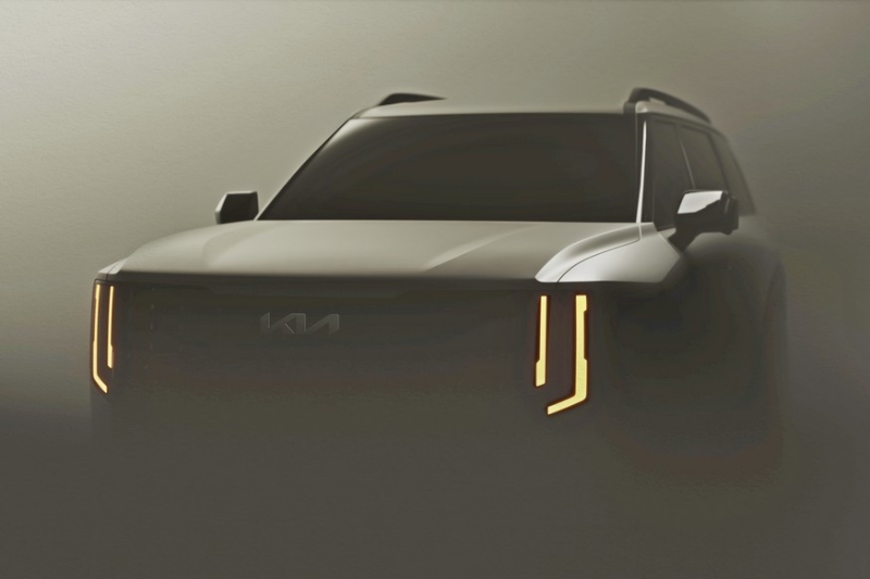 Новый большой кроссовер Kia Telluride: первые официальные изображения