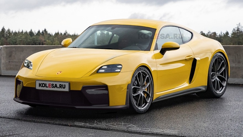 Porsche 718 Cayman следующего поколения: новые изображения