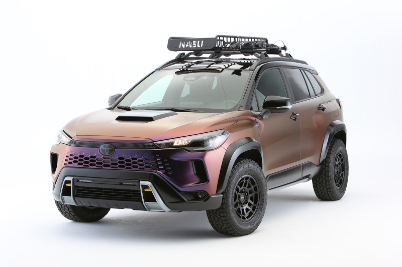 Toyota Corolla Cross подготовили для путешествий по горным маршрутам