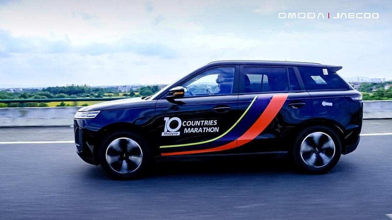 В рамках Международного саммита Omoda и Jaecoo приняли участие в «Гибридном марафоне»