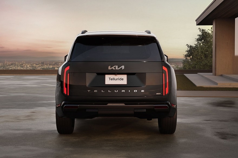 Большой кроссовер Kia Telluride нового поколения: дизайн полностью раскрыт