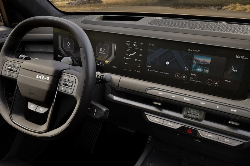 Большой кроссовер Kia Telluride нового поколения: дизайн полностью раскрыт