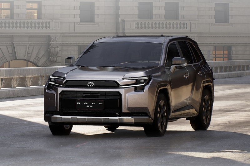 Ещё один новый Toyota RAV4: более крупный планшет и чисто бензиновая версия