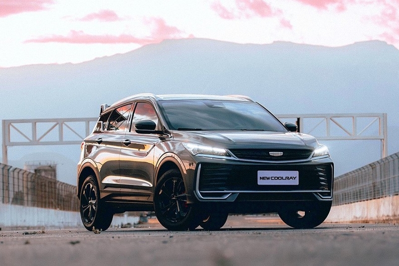 Глобальный кроссовер Geely Coolray пережил рестайлинг