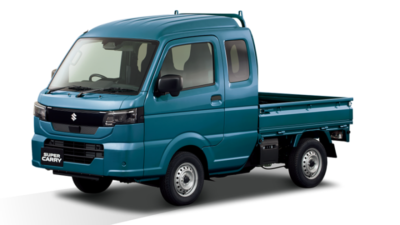 Модернизированные компактные грузовички Suzuki Carry и Super Carry добрались до Японии