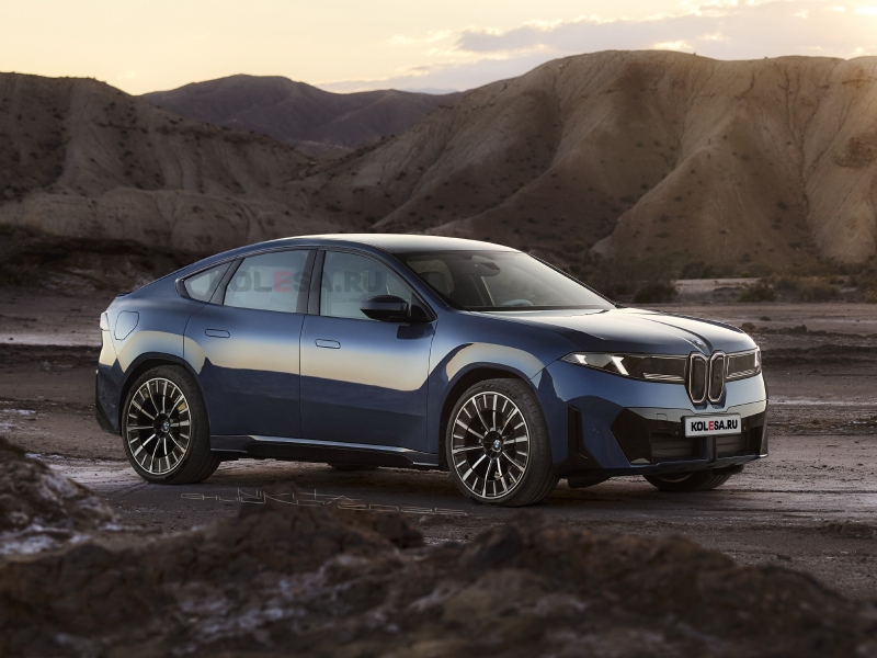 Новый кроссовер BMW iX4: первые изображения