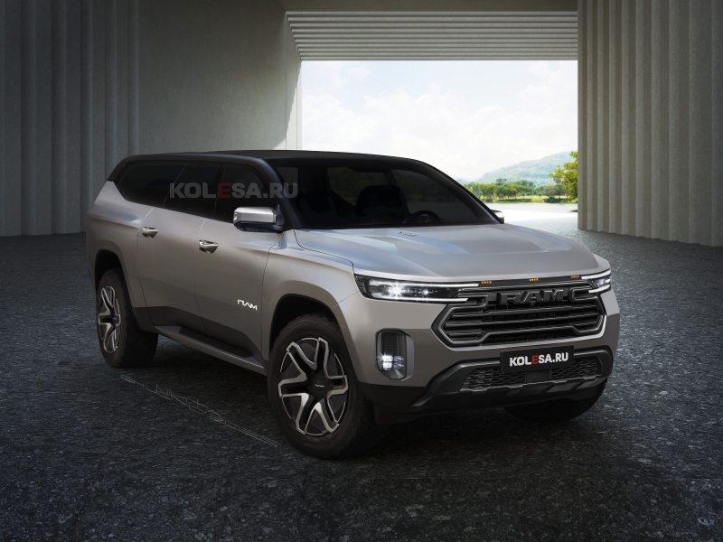 Новый внедорожник Ram: первые изображения