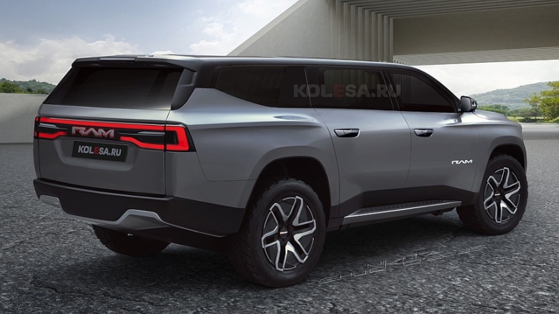 Новый внедорожник Ram: первые изображения