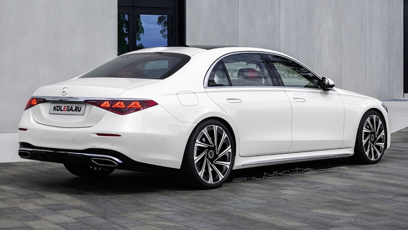 Обновлённый Mercedes-Benz S-класса: новые изображения