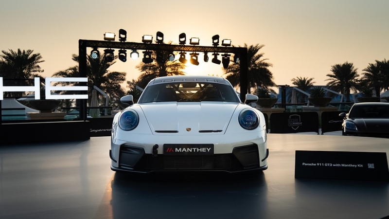 Porsche 911 GT3 Manthey Kit: более эффективная аэродинамика и доработанное шасси