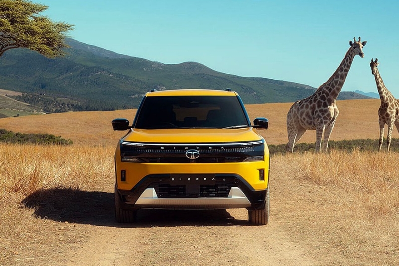 Представлен серийный кроссовер Tata Sierra: бензин или дизель, позже будет полный привод