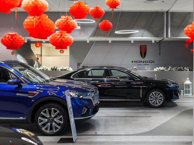 Результаты продаж автомобилей Hongqi в России в октябре