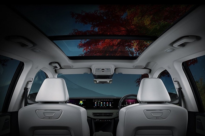 Семиместный кроссовер Mahindra XEV 9S представлен с несколькими вариантами начинки