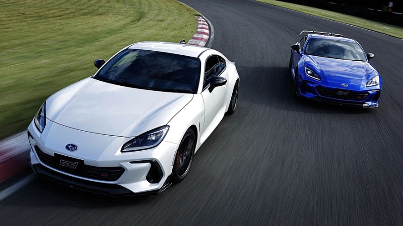 Спорткар Subaru BRZ обзавёлся гоночной спецверсией STI Sport Type RA