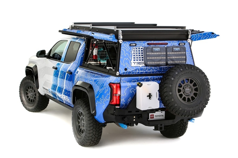 Водородный монстр Toyota Tacoma H2-Overlander: 555 л.с. и чистая вода для душа