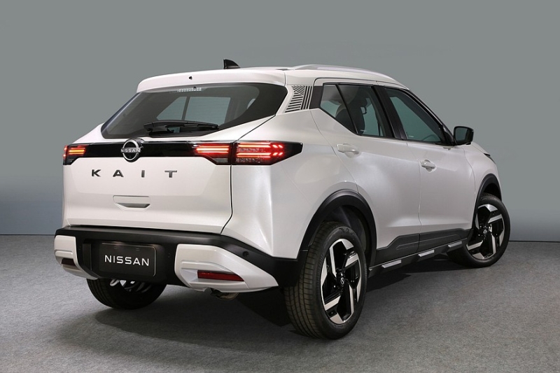 Бюджетный кроссовер Nissan Kait на базе старого Kicks полностью рассекречен