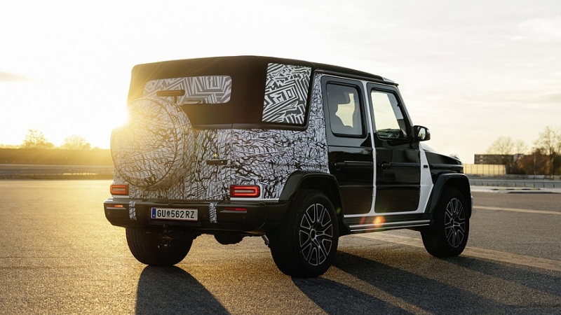Mercedes-Benz G-Class Cabriolet возвращается: четырёхдверный кузов и брезентовый верх