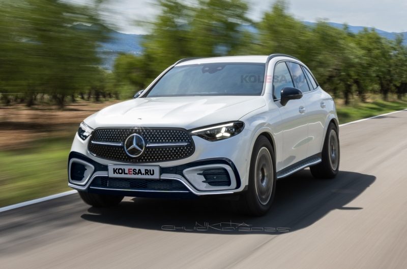 Обновлённый Mercedes-Benz GLC: первые изображения